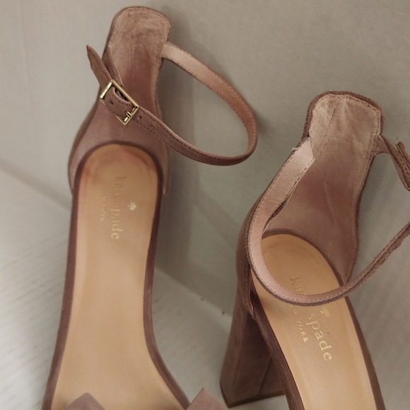 Kate Spade Suede Big Bow Sandals Size 9.5 M - Picture 6 of 11